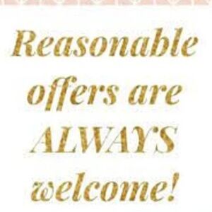 Gold and White Decorative Sign